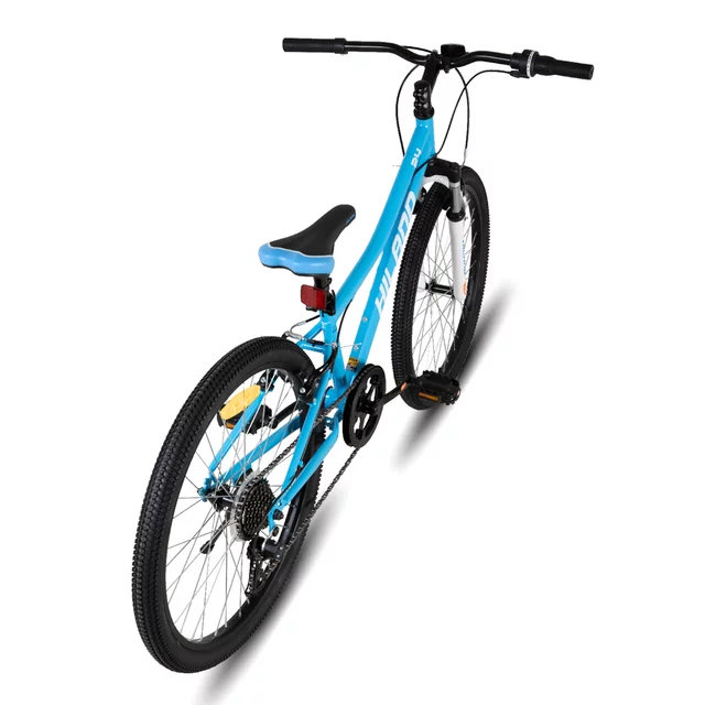 Juniorské horské kolo Hiland Climber 24" • 125-150 cm - černá