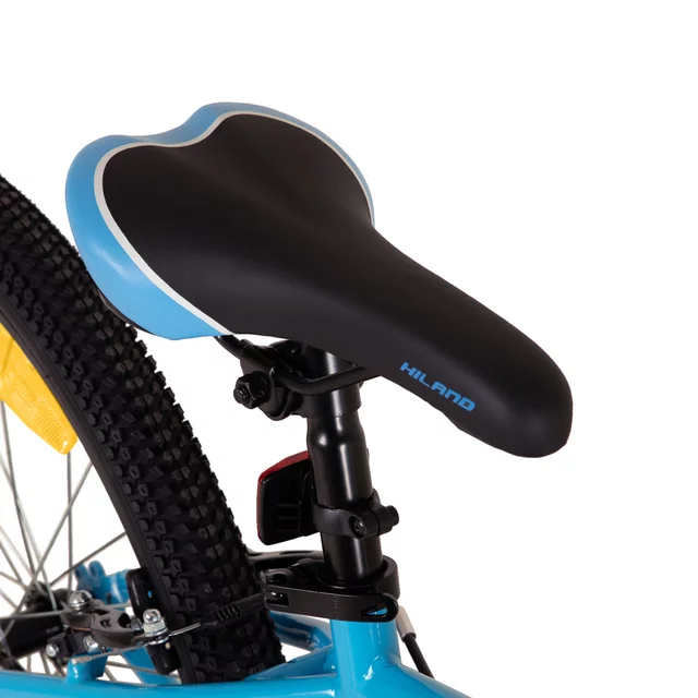 Juniorské horské kolo Hiland Climber 24" • 125-150 cm - černá