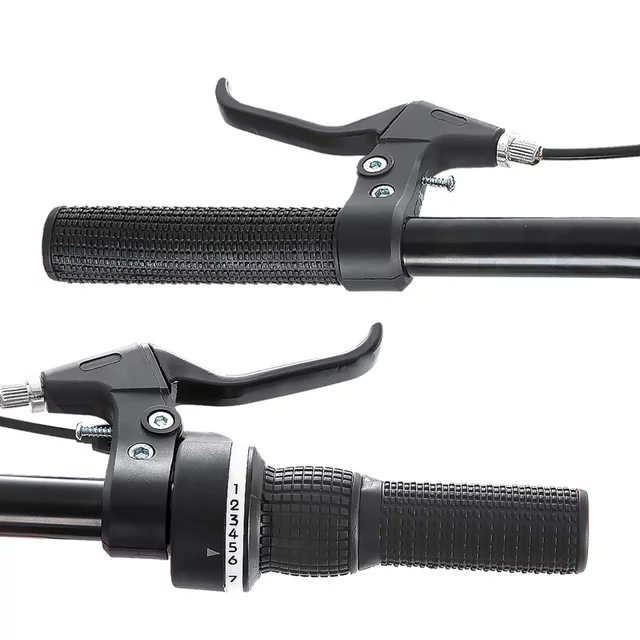 Juniorské horské kolo Hiland Climber 24" • 125-150 cm - černá