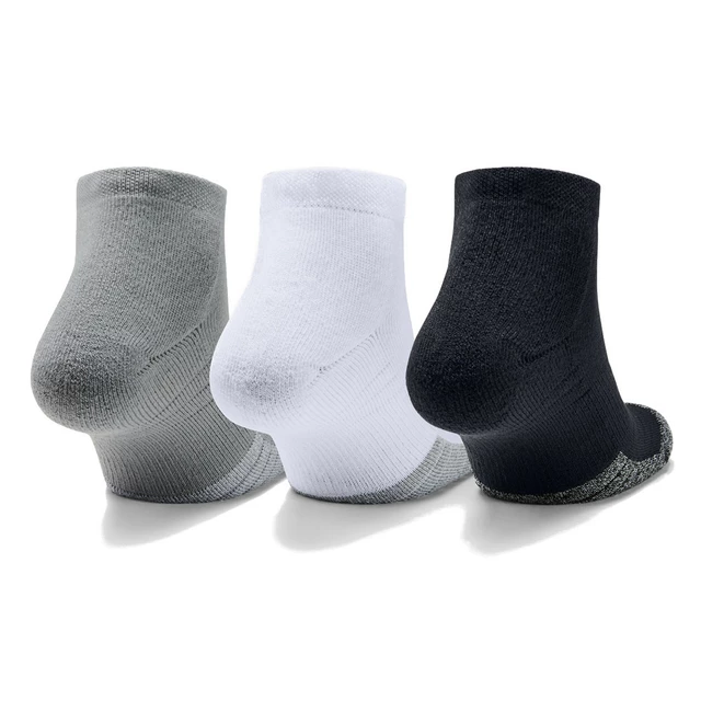 Unisex kotníkové ponožky Under Armour Heatgear Locut 3 páry - Black