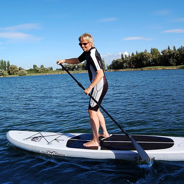 Karbónové pádlo pre paddleboard Aqua Marina Carbon Guide 180-210 cm