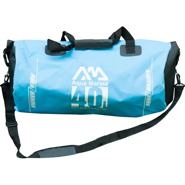 Nieprzemakalna torba Aqua Marina Duffle Style Dry 40L - Czarny - Niebieski