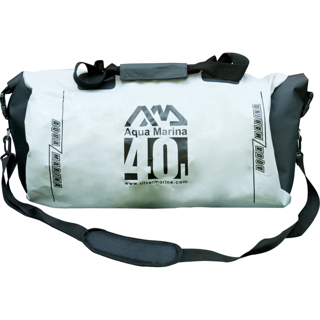 Carry Bag Aqua Marina Duffle Style Dry Bag 40l - Black - Grey
