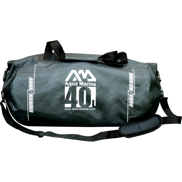 Nieprzemakalna torba Aqua Marina Duffle Style Dry 40L - Czarny - Czarny