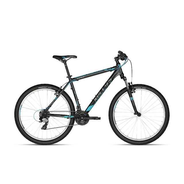 Rower Górski KELLYS Viper 10 Black 26" - model 2018 - Czarno Limonkowy - Czarno-niebieski