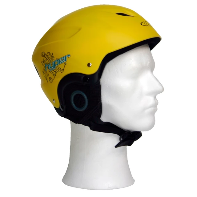 Lyžarská helma WORKER Hyper - žlutá
