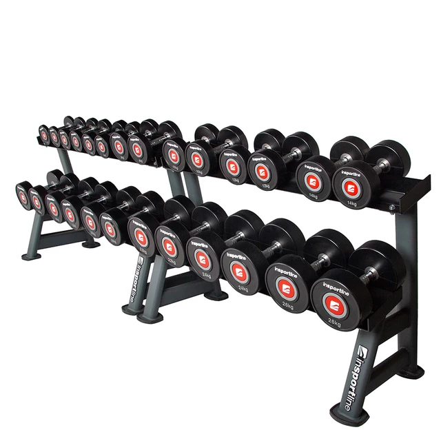 Single-Handed Dumbbell Set inSPORTline Profi 2 x 2-26 kg