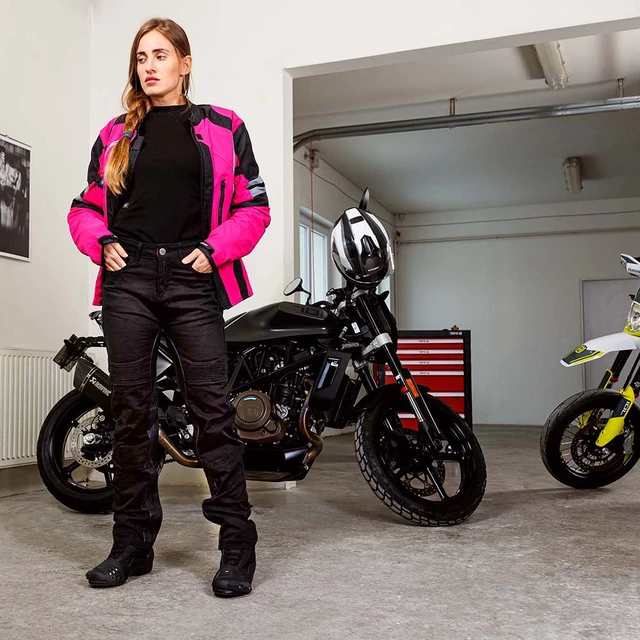 W-TEC Ragana Damen Motorradhosen - schwarz