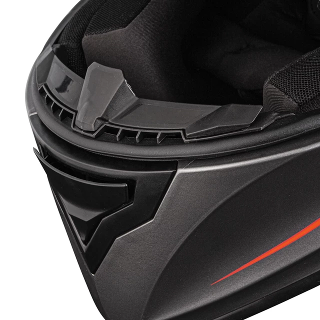 Motorcycle Helmet W-TEC V127 Red Light