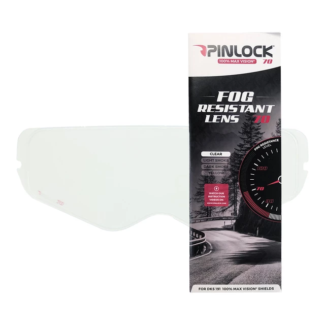 Pinlock Max Vision 70 Visierfolie