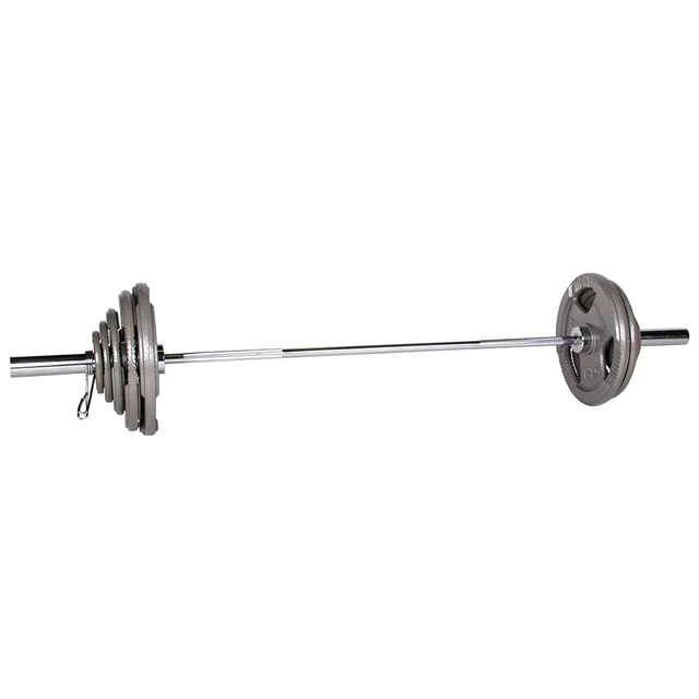 Olympia-Belastungsset inSPORTline Hamerton 182 cm/50 mm 80 kg