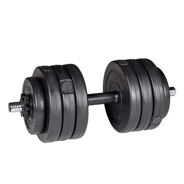 Single-Handed Plate-Loaded Dumbbell Set inSPORTline CEM 2 x 3-17.5 KG