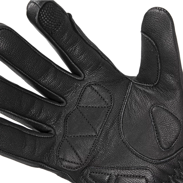 Women’s Leather Motorcycle Gloves W-TEC Perchta - Black