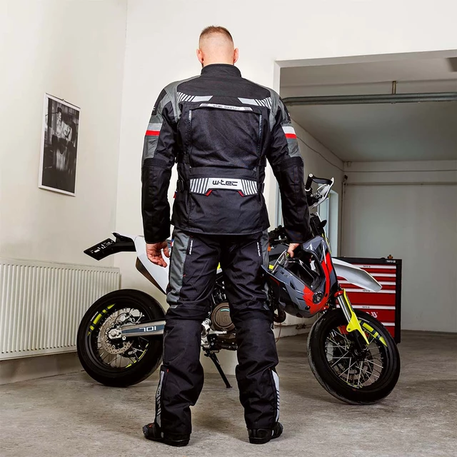 Motorcycle Pants W-TEC Excellent - Thunderstorm Gray