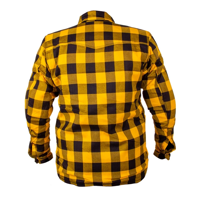 Motorcycle Shirt W-TEC Terchis EVO - Yellow