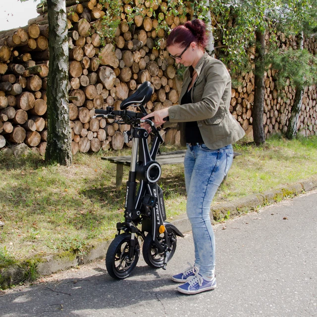 Folding E-Bike Devron X3 12” – 2017 - Black