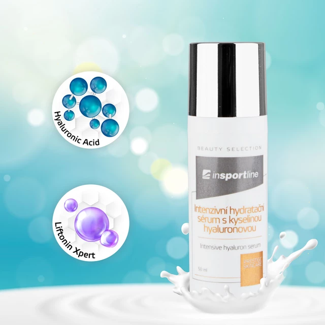 inSPORTline Intensiv feuchtigkeitsspendendes Serum mit Hyaluronsäure 50 ml