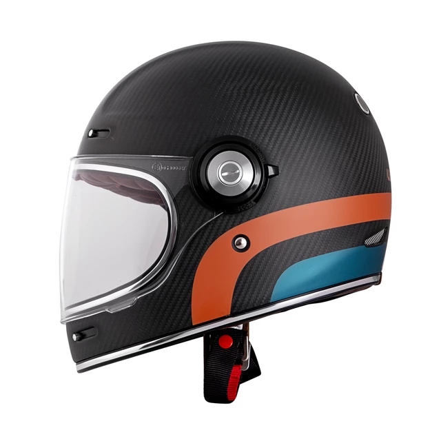 Карбонова мото каска W-TEC V135 Matt Carbon
