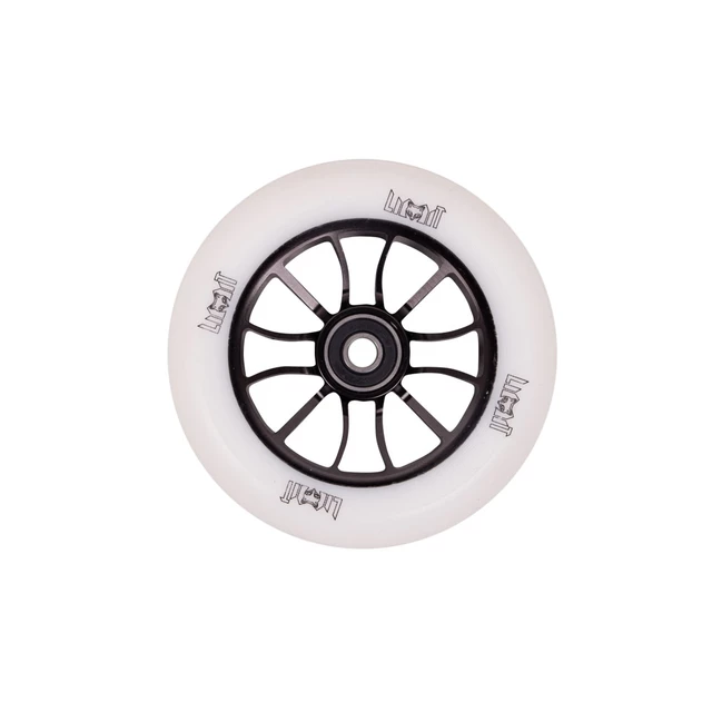 Kolečka LMT S Wheel 110 mm s ABEC 9 ložisky - černo-černá - černo-bílá