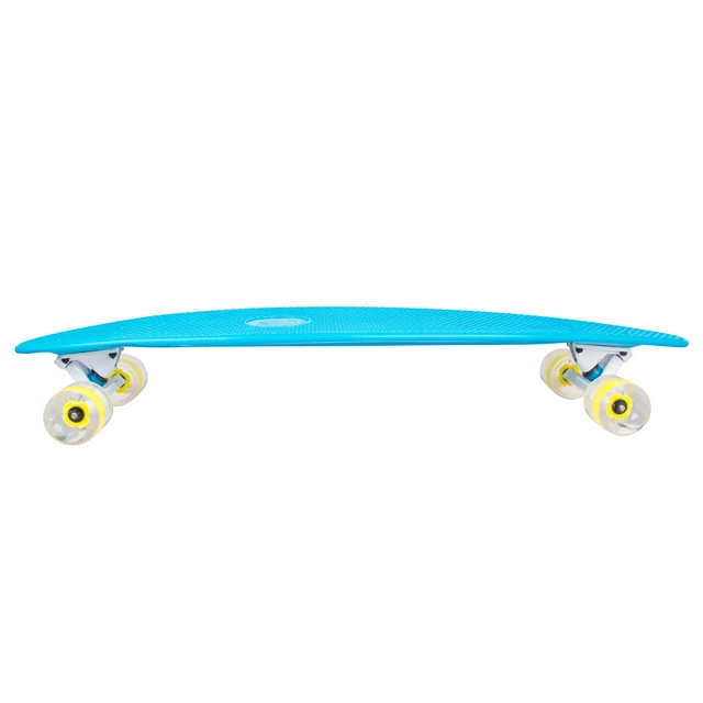 Plastic Longboard WORKER Pike 36ʺ W/ Light Up Wheels - Blue