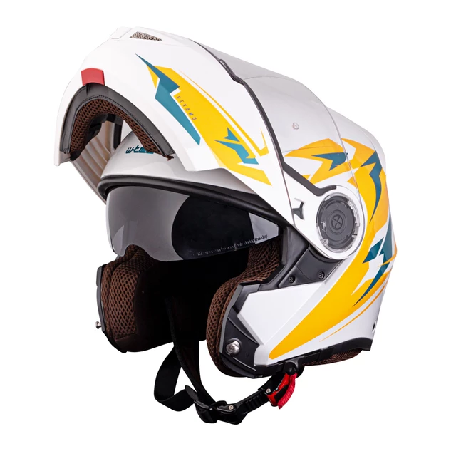 Flip-Up Motorcycle Helmet W-TEC Vexamo PI Graphic w/ Pinlock - L(59-60)