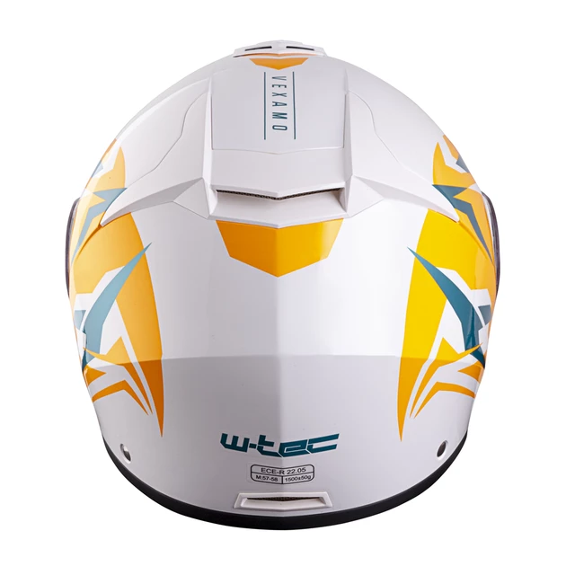 Flip-Up Motorcycle Helmet W-TEC Vexamo PI Graphic w/ Pinlock - L(59-60)