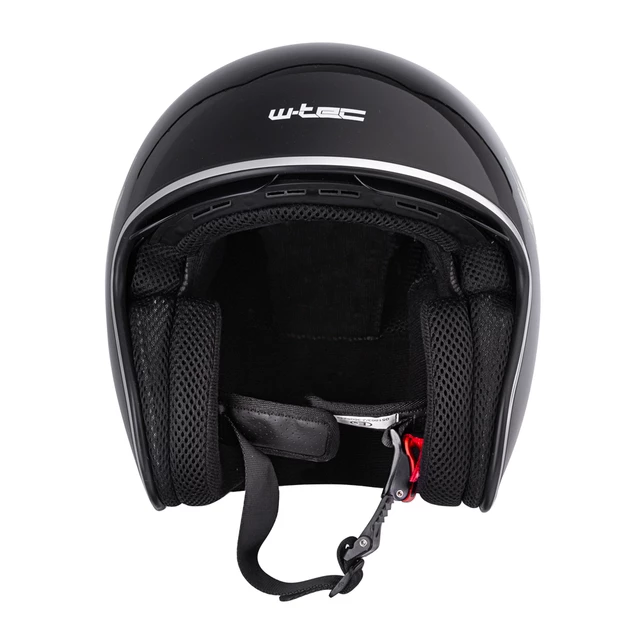 Kask motocyklowy otwarty z blendą W-TEC Black Heart chopper V537