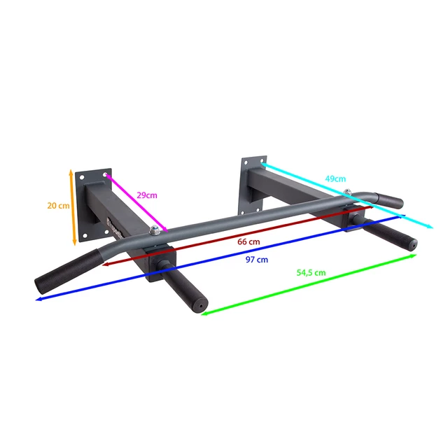 Wall-Mounted Pull-Up Bar inSPORTline LCR1102