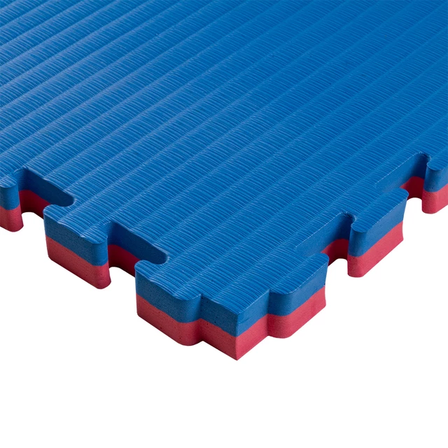 Tatami Puzzle Mat inSPORTline Malmeida 100 x 100 x 4 cm - Red-Blue