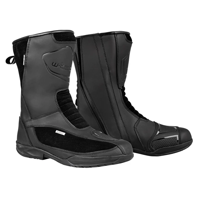 Motorcycle Boots W-TEC Glosso - Black, 39 - Black