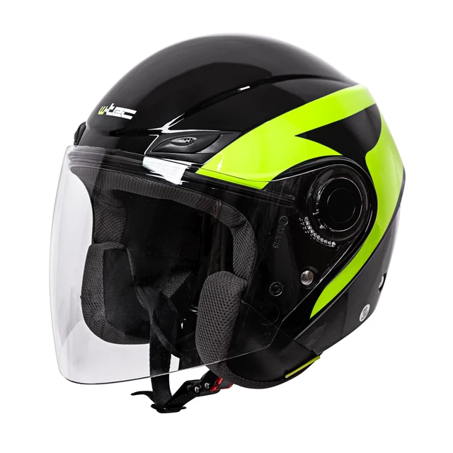 Motorcycle Helmet W-TEC Nankko Black-Fluo - L(59-60)