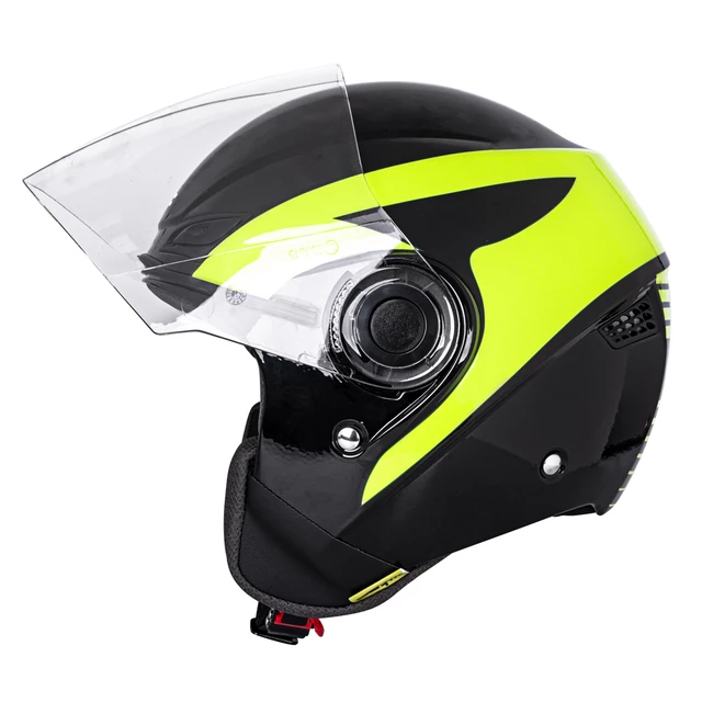 Motorcycle Helmet W-TEC Nankko Black-Fluo - S(55-56)
