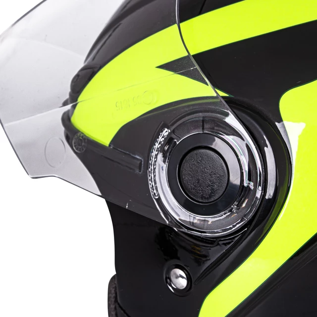 Мото каска W-TEC Nankko Black-Fluo