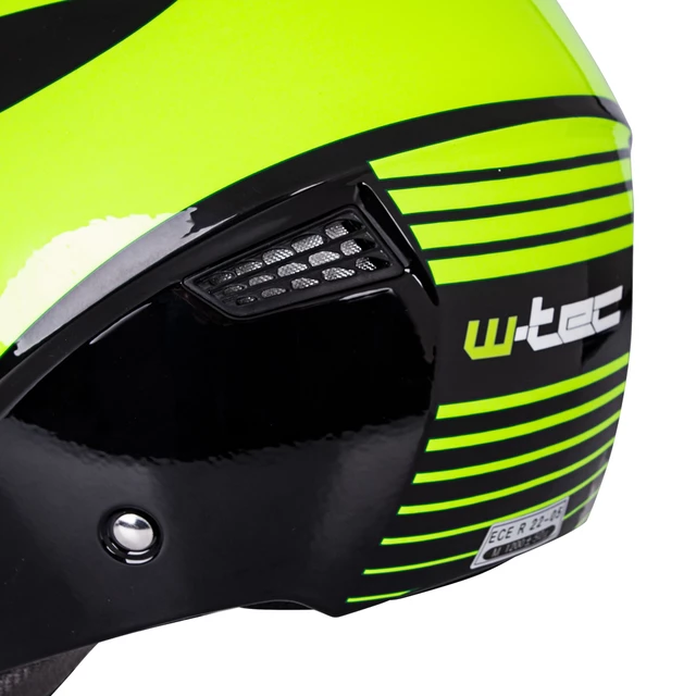 Moto prilba W-TEC Nankko Black-Fluo