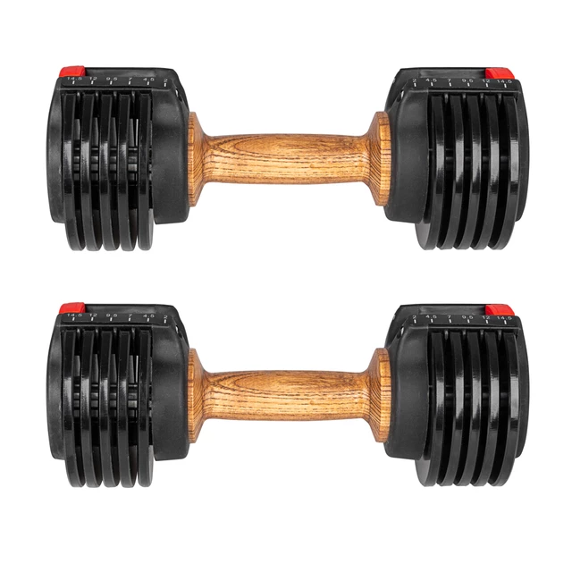 Adjustable Single-Handed Dumbbell Set inSPORTline IRONER 15