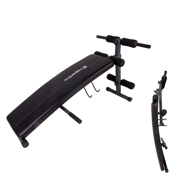 Adjustable Workout Bench inSPORTline Curved