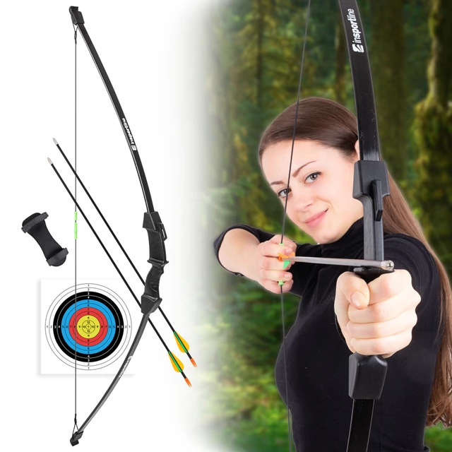 Archery Set inSPORTline Hizza 15 lbs - Black