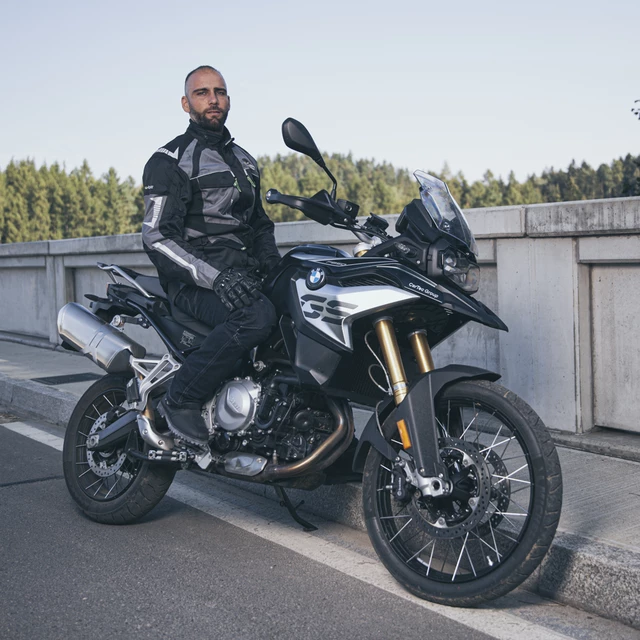 Kožené moto rukavice W-TEC Flanker