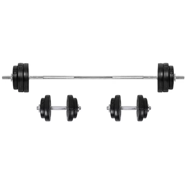 Loading Barbell and Dumbbell Set inSPORTline BS08 3-50 kg