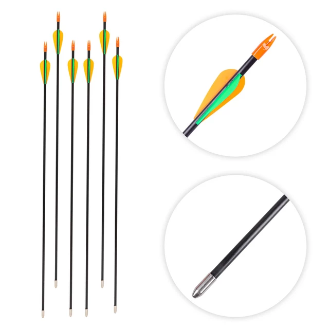 Fiberglass Arrows inSPORTline Petterson 28” – 6 Pcs.