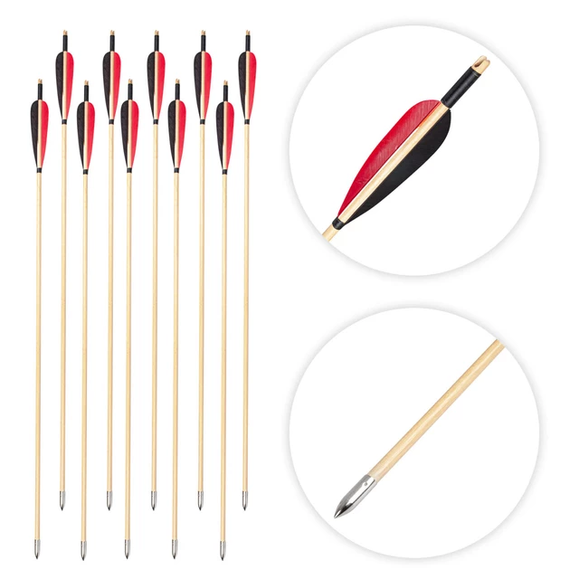 Wooden Arrows inSPORTline Timberson – 10 Pcs.