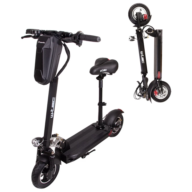 E-Scooter W-TEC Tenmark II w/ Seat & Bag - Black