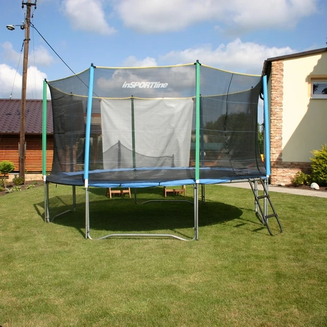 Sicherheitsnetz für Trampolin inSPORTline 180 cm + 6 Stangen