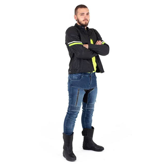 W-TEC Montegi Leder Motorradjacke