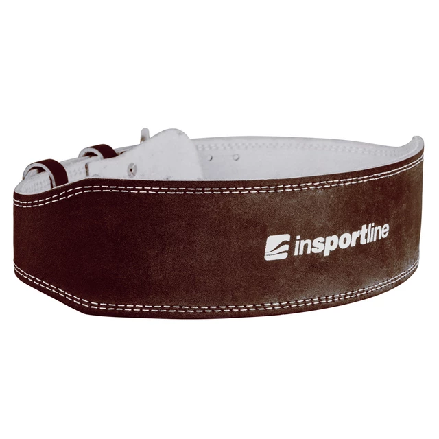 Leather Weightlifting Belt inSPORTline NF-9054 - Brown - Brown