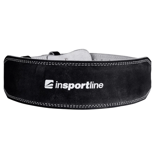 Leather Weightlifting Belt inSPORTline NF-9054 - Black