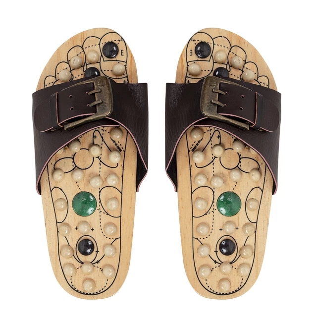 Massage Sandals inSPORTline Klabaka-B w/ Magnets