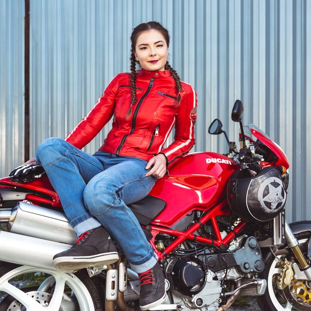 W-TEC Lustipa Damen Motorradjeans