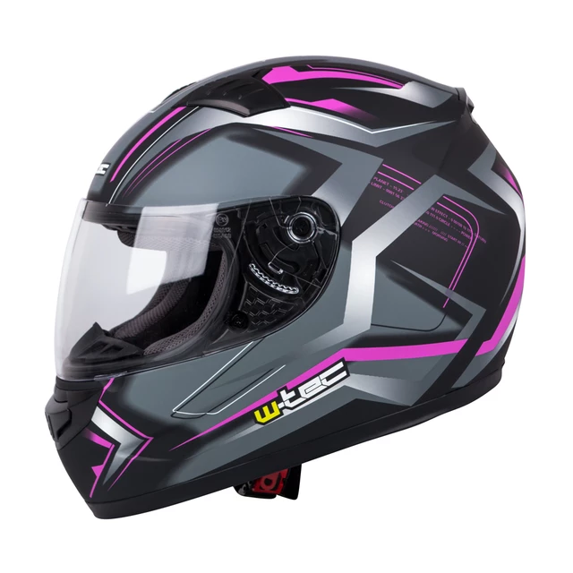 Kask motocyklowy integralny W-TEC FS-805V Future Magenta