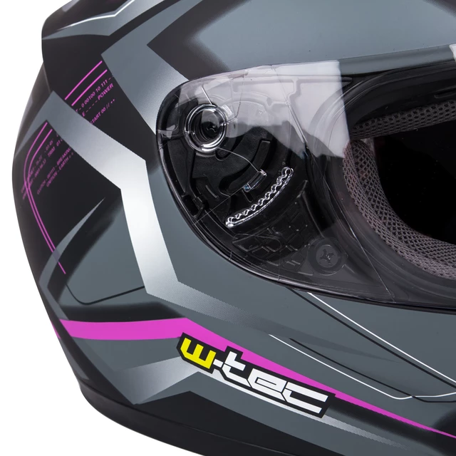 Integral Helmet W-TEC FS-805V Future Magenta - Black-Violet